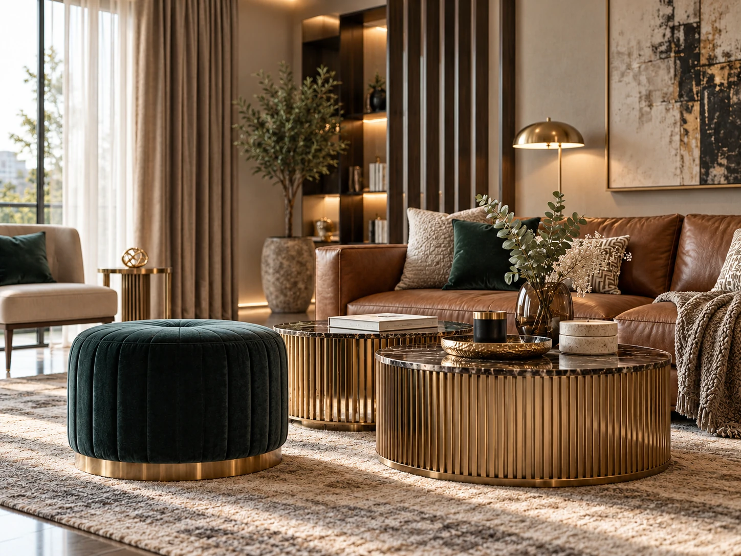 Interior Design – Schlafzimmer mit Samtstoffen